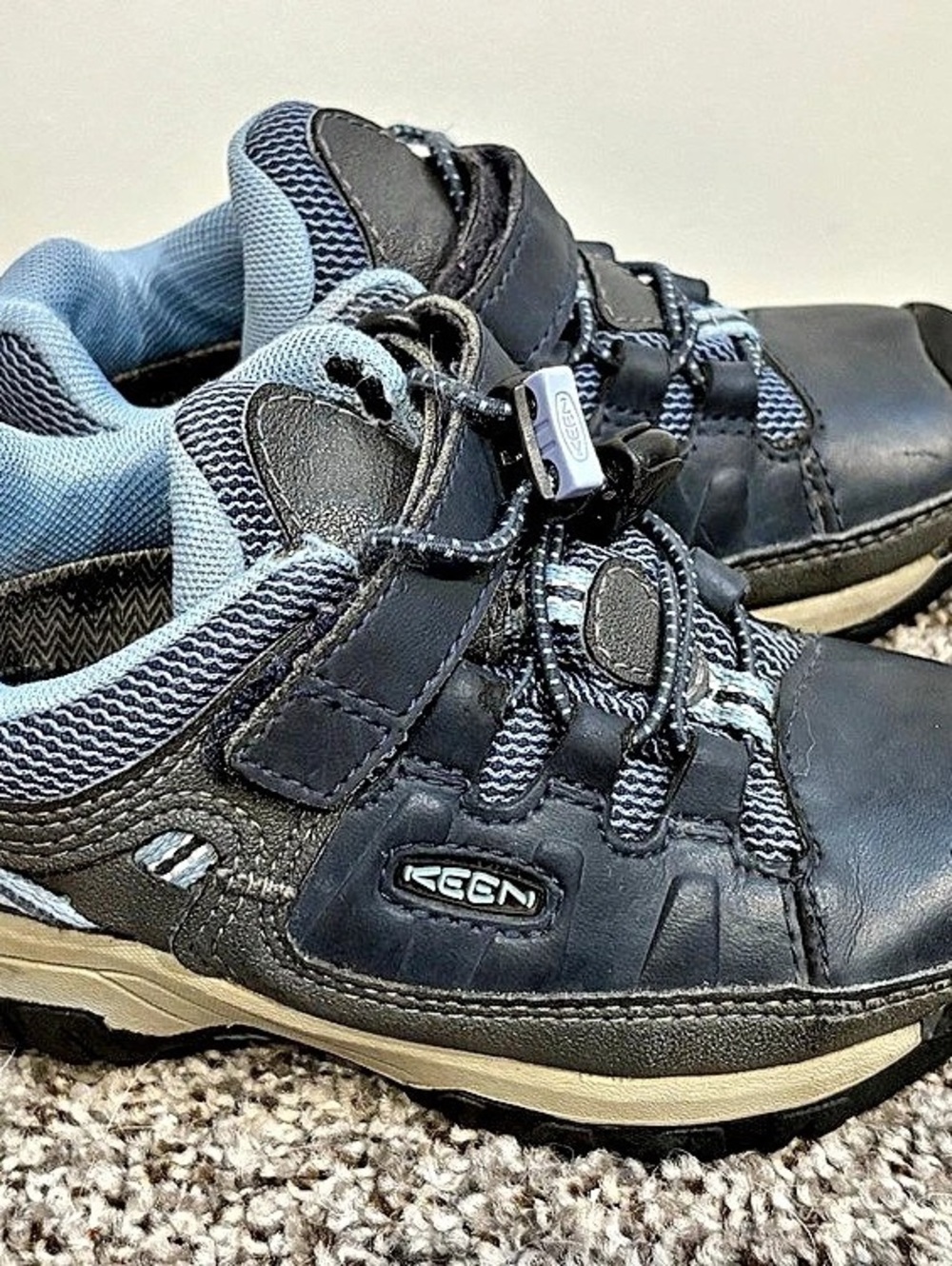 KEEN No Tie Sneakers Kids' Hiking Shoes Boys US 8c
